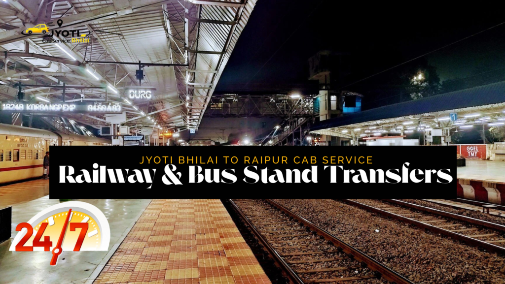 Railway station durg Bus station Durg powerhouse cab service